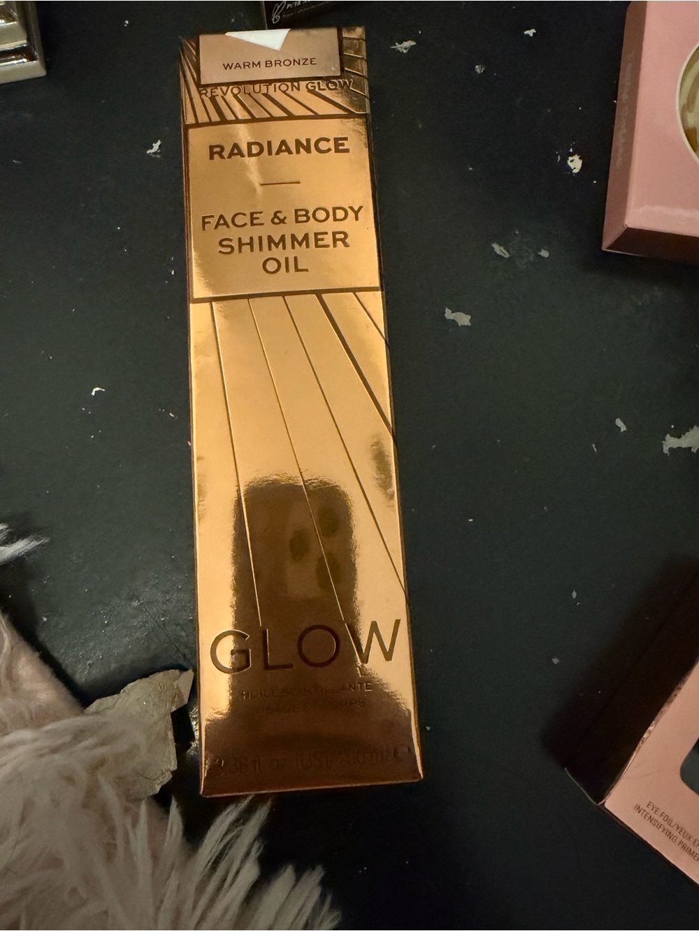 Revolution Radiance Face & Body Shimmer Oil - Warm Bronze Glow